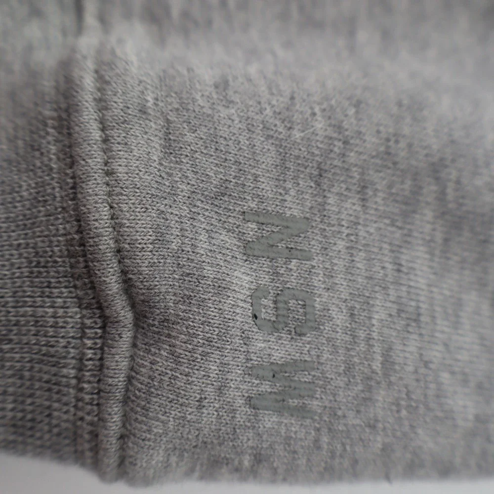 Nike Sportswear Hoodie Mens‎ Medium Grey Red Bonded Zip Tech Fleece NSW Full Zip